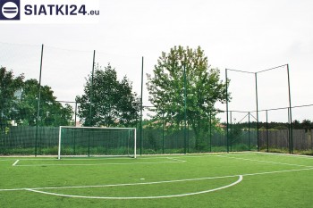 Sieci - Wykonujemy ogrodzenia piłkarskie od A do Z. sieciowej
